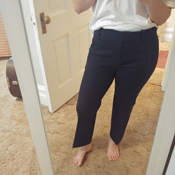 J.Crew Teddie crop size 2 - Picture 2 of 5